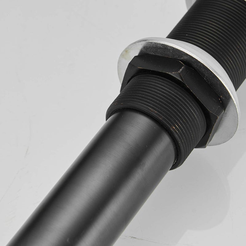 Homevacious 1 5/8" Bathroom Faucet Vessel Vanity Sink Pop Up Drain Assembly Stopper Plug Without Overflow Fits Bathroom Standard Sink Hole 1-1/2" to 1-3/4" Oil Rubbed Bronze Push & Seal - Image 3